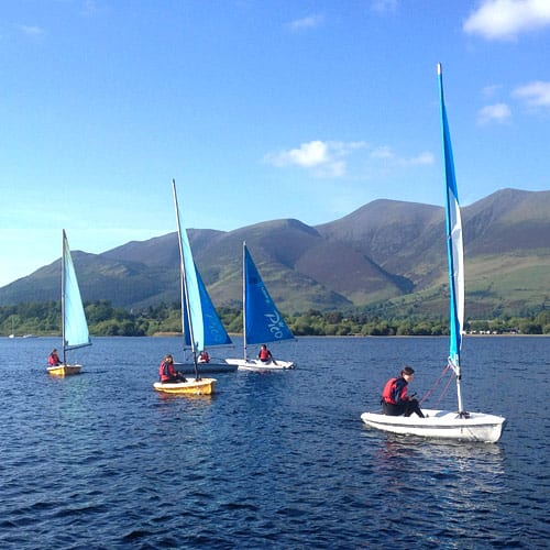 Sailing with Derwentwater Marina